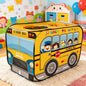 Fun Foldable Play Tent for Kids - Easy to Pop Up, No Assembly Required, Car Design, Durable Polyester and Steel Frame, Playhouse for Boys and Girls, Holiday Gift, Beach Toy