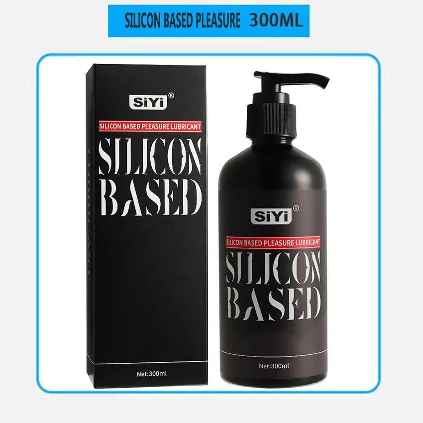 300ml Long-Lasting Silicone Based Lubricant for Sex Toy Stringy Anal Lube Suitable for Bathroom And Underwater Use For Men Women