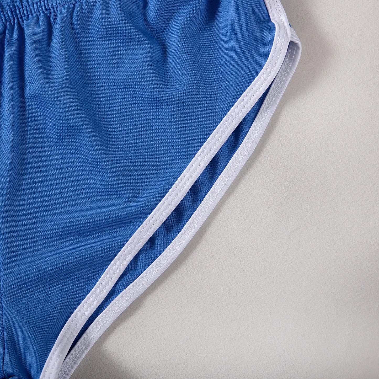 Sexy Running Elastic Sport Shorts Men's Summer Shorts Hot Pants Bar Nine Points Slim Fit Cotton Milk Silk Men's Fashion