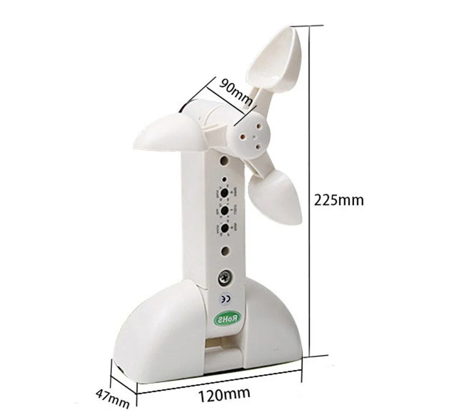 New Smart Wireless RF433 Wind Light Rain Sensor,only for Dooya RF433 Curtain Motor of Fixed Code,Open Close Window Automatically