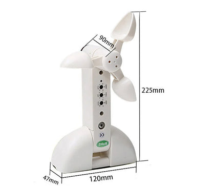 New Smart Wireless RF433 Wind Light Rain Sensor,only for Dooya RF433 Curtain Motor of Fixed Code,Open Close Window Automatically