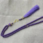 Muslim 99 Prayer Beads Tasbih Rosary Bracelet Islamic Misbaha Pearl Beads Tassel Necklace Ramadan Eid Jewelry for Women Men