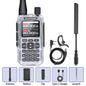 BAOFENG MINI 5 Walkie Talkie 2200mAh Battery APP Bluetooth Programming Long Range Dual PTT Newly Upgraded UV-5R MINI Ham Radio