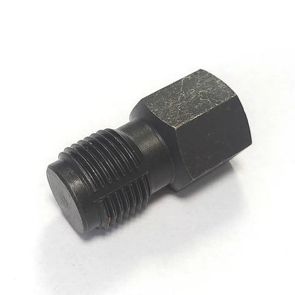 Oxygen Sensor Thread Chaser Fits 3/8 Drive Socket M18 X 1.5 Oxygen Sensor and Spark Plug Black CR-V Steel