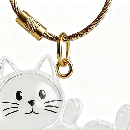 2x3x6cm Pet Hair Keychain Holder, Portable Cat Dog F ur Pendant For Bag, Keepsake Key Ring For Backpack Purse Wallet, Cute Gift