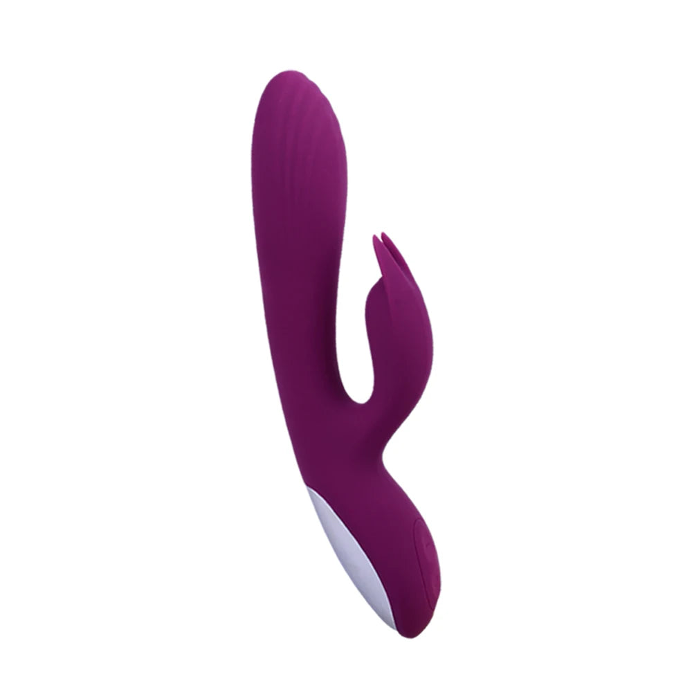 G Spot Rabbit Vibrator For Women Clitoris Nipple Dual Stimulator Vagina Massager 2 in 1 Masturbator Dildo For Adult Sexy Toys