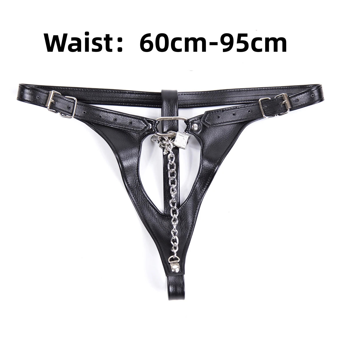 BDSM Bondage Harness Briefs Pant Hole Sex Toys For Woman PU G-strings Panty Masturbation Underwear Panties Chastity Strap Belt