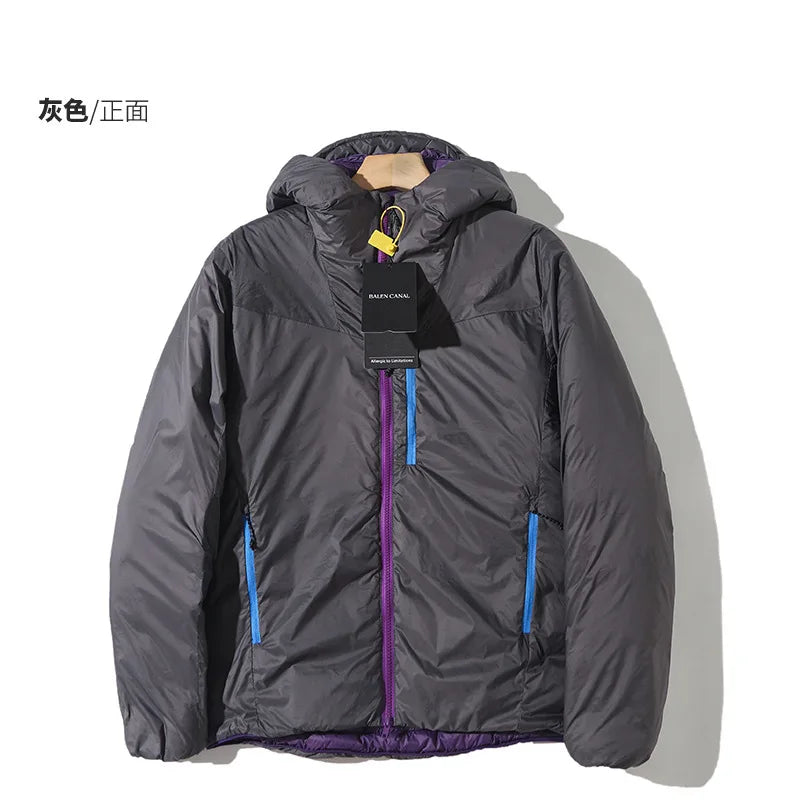 Windproof & Waterproof Winter Jacket  2025 Lightweight Abrasion-Resistant Parka with Hood Unisex Thermal Coat