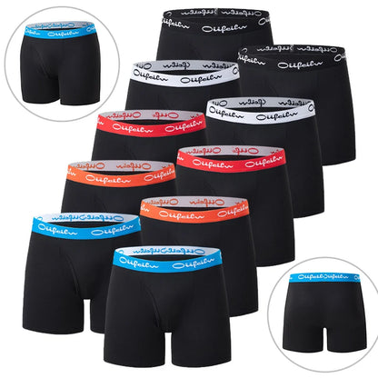 4/5/10 Fashion Four Seasons Men's Long Casual Daily Youth Sports Shorts Comfortable Breathable Sweat Absorbing Elastic Shorts
