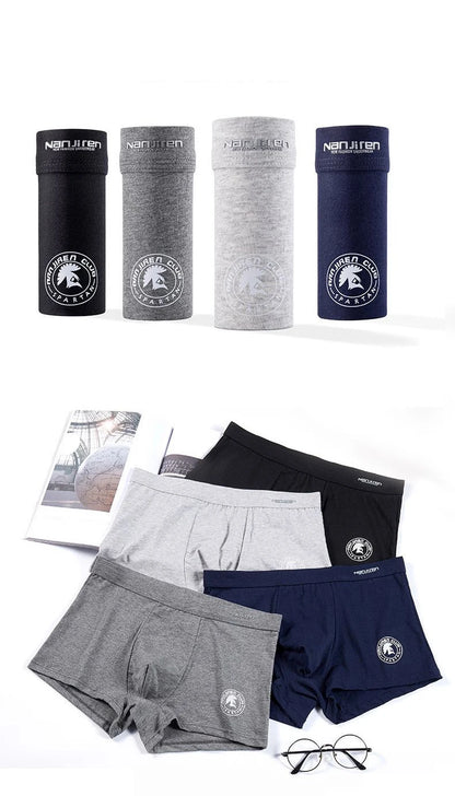 Plus Size Men Underwear Boxer Brand Man Underpants Solid Shorts Cotton Boxer Home Middle Male Boxer Shorts Sexy L-6xl