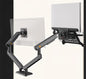 Desktop NB F160 + FP-2 Gas Spring Dual Arm for 17"-27" Monitor Holder + 10"-17" Laptop Support Air Press Mount Stand Load 2-9kg