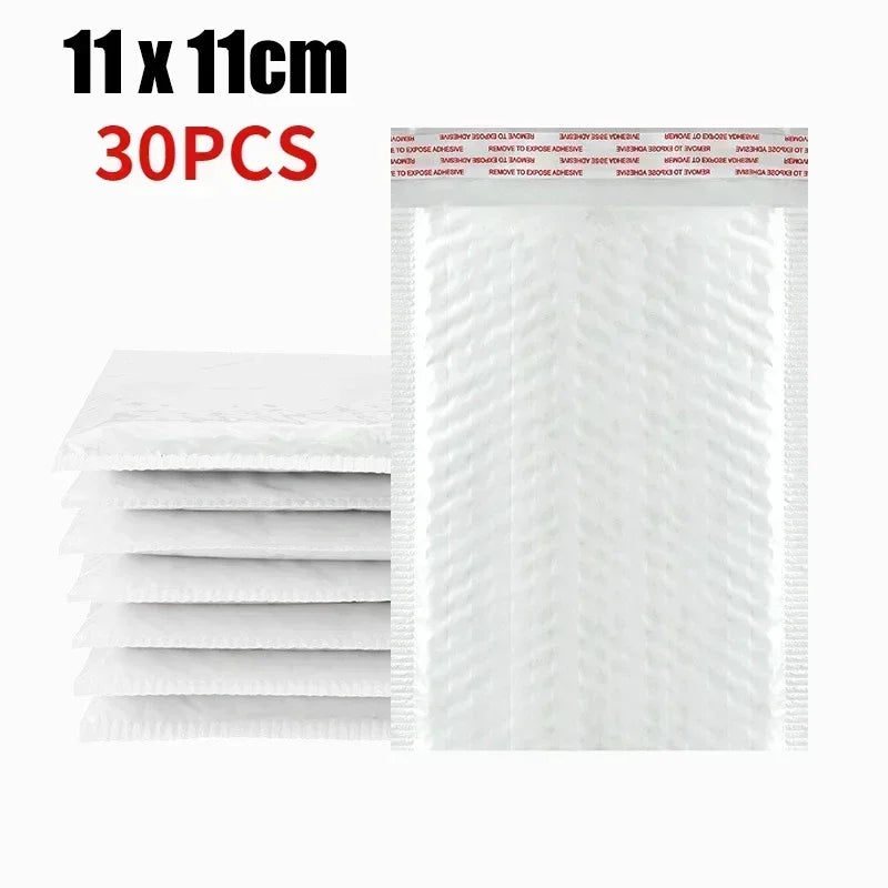 Universal Shipping Bags White Foam Envelope Adhesive Mailing Waterproof Bag Padded Envelopes for Magazine Lined Bubble Mailer