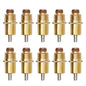 5/10pcs Rabbit Chicken Quail Copper drinker nipples Rabbit Drinking Water Equipment Feeder Farm Animals Water Feeding