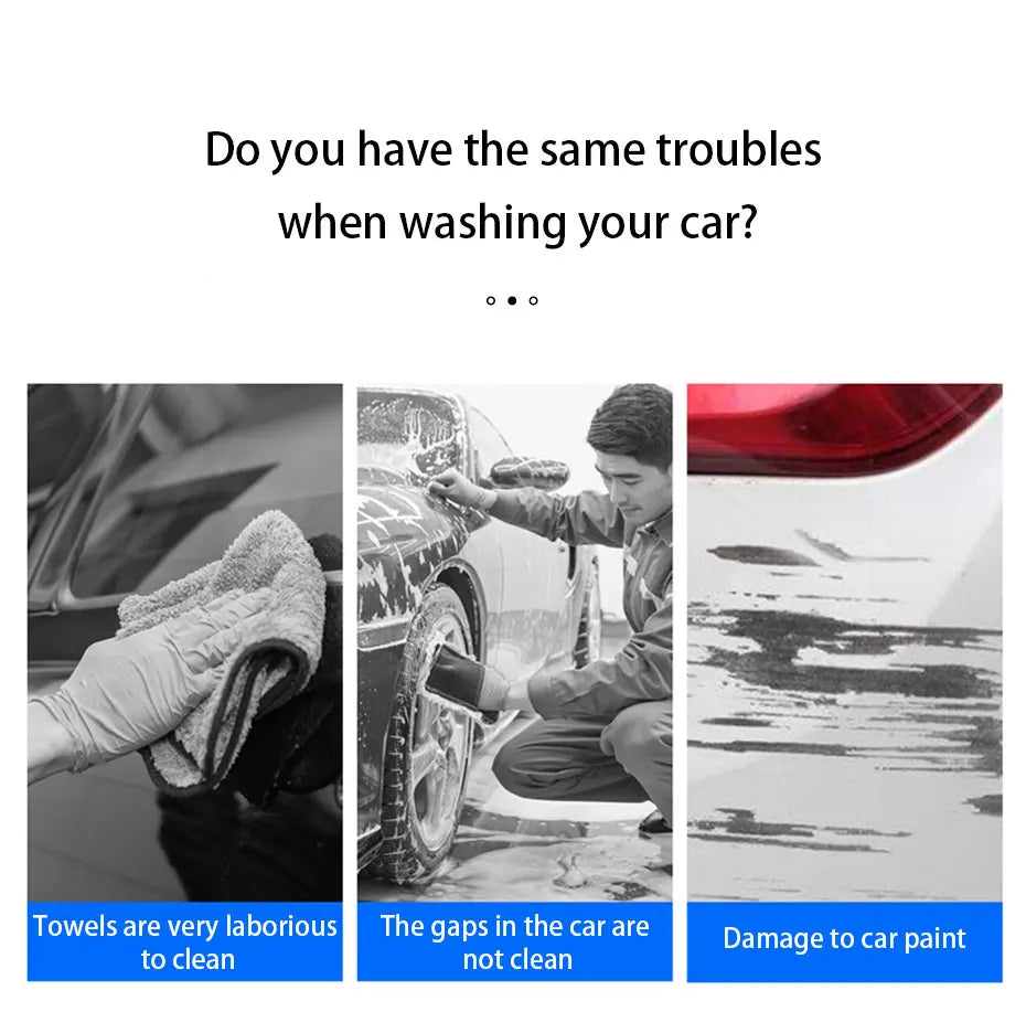 SEAMETAL Retractable Car Duster Stainless Steel Long Handle Dusting Brush Microfiber Dust Remover Car Household Cleaning Tools