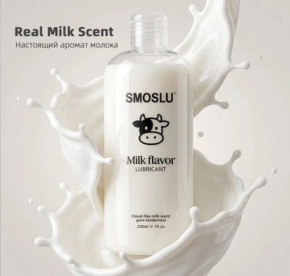 SMOSLU Creamy Milk Scent Water-based Lubricant – Silky Long-Lasting Lubrication for Vaginal & Anal Play – Gentle