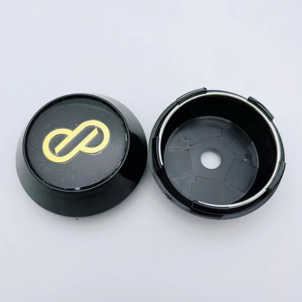 4pcs 60mm 64mm 65mm 68mm 69mm  Car Wheel Center Caps With Enkei Logo Emblem Car Accessories for Wheel Hubcaps Hub Cover High Cap