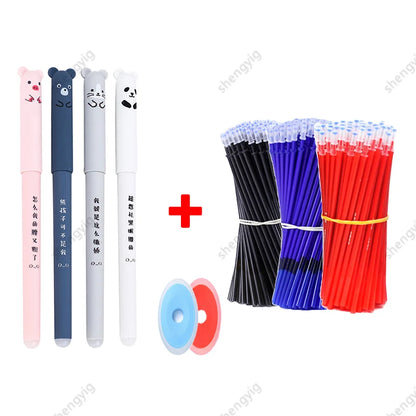 14 Pcs Erasable pens gel pen sketch Writing Stationery for Notebook school supplies office cute pens pen pencil cute pens