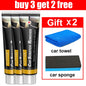 Car Scratch Remover Polishing Paste With Sponge Paint Care Restore Damaged Surface Smooth Finish For Auto Gloss