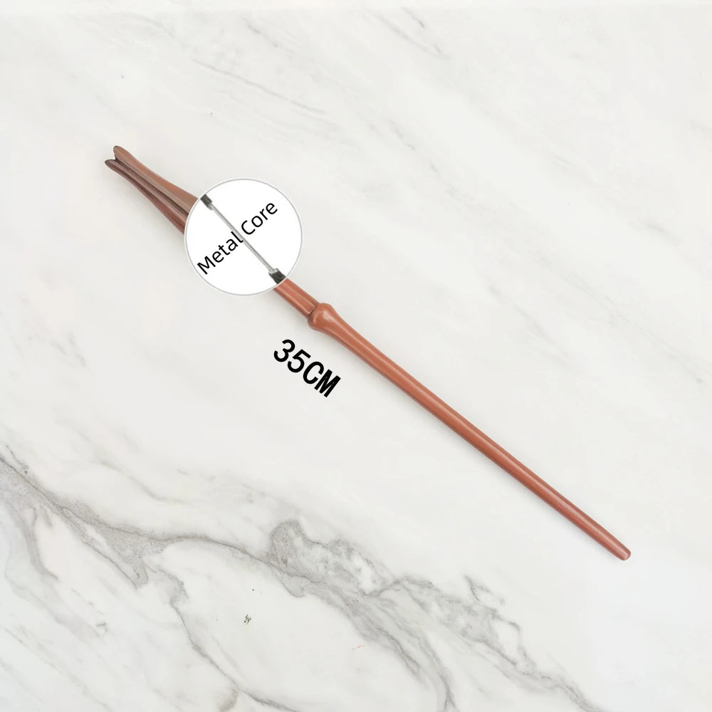 Anime Cosplay Magic Metal Core Wand With Box Children Decoration Toy Accessories For Kids Bacchetta Di Plastic Magic Stick