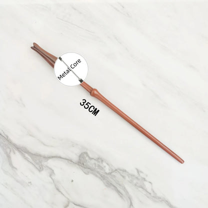 Anime Cosplay Magic Metal Core Wand With Box Children Decoration Toy Accessories For Kids Bacchetta Di Plastic Magic Stick