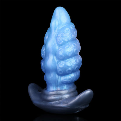 FAAK Silicone Wearable Anal Plug with Large Tail size S M L XL XXL Wireless Control Strapon Vibrator BDSM Flirting Sex Toys