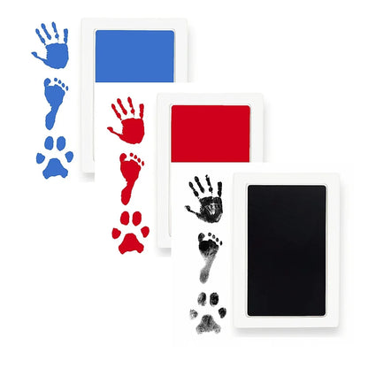 Baby Inkless Hand and Footprint Kit, Ink Pad Paw Print kit for Dogs, Dog Nose Print Kit, Dog Paw Print Kit - Baby Footprint Kit