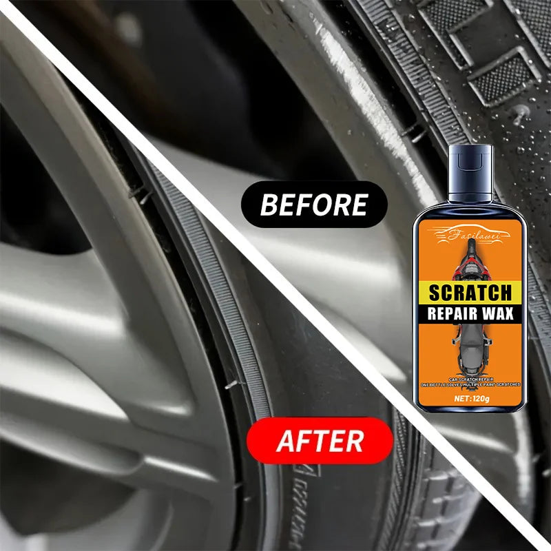 Alloy Universal Wheel Hub Repair Kit - Scratch Remover, Oxidation Cream, Rust Protector & Car Wheel Care Polishing Paste