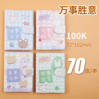 Kawaii Mini Portable Notebook Small Notepad For Daily Notes School Office Stationery Convenient To Carry Cute