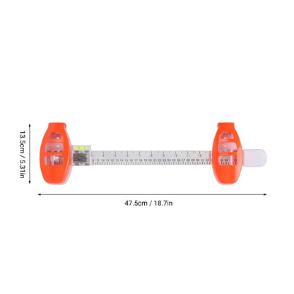 New Picture Hanging Level Ruler, Multifunctional Frame Positioning Balance Tool, Hole Marking & Measuring Decor Helper