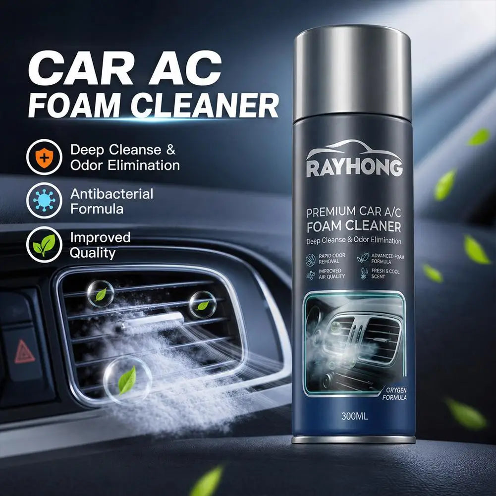 100ml Car Air Conditioning Cleaning Agent Antibacterial Strong Stain Remover Air Conditioning Cleaner Automotive Agent Supplies