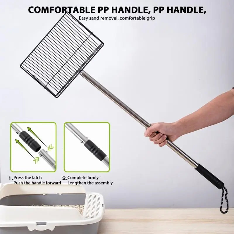 Effective Cleaning Adjustable Extendable Waste Collector For Chicken Enclosure