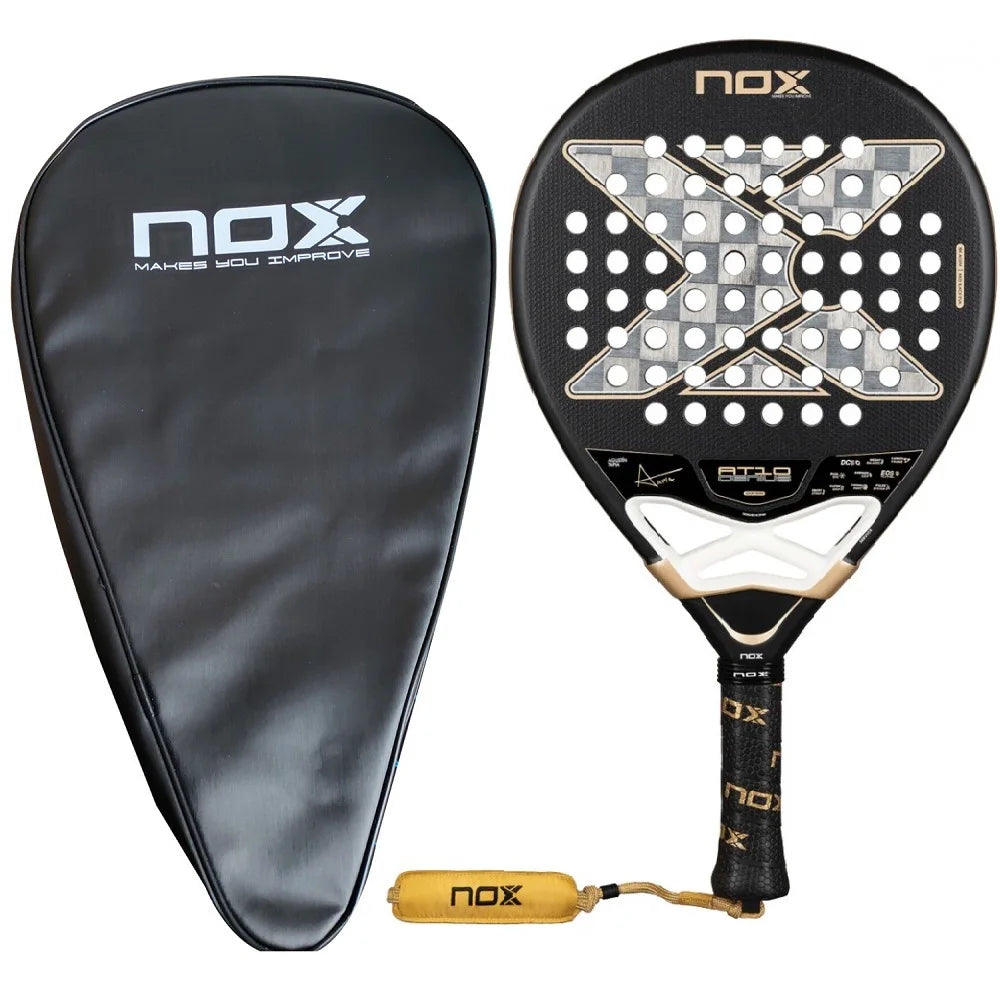 Nox 3D Carbon Fiber Power Racket, Stereo Structure Rebuild Tennis Hit Experience, Immersive Advanced Court, Tech Enabled 2023-26
