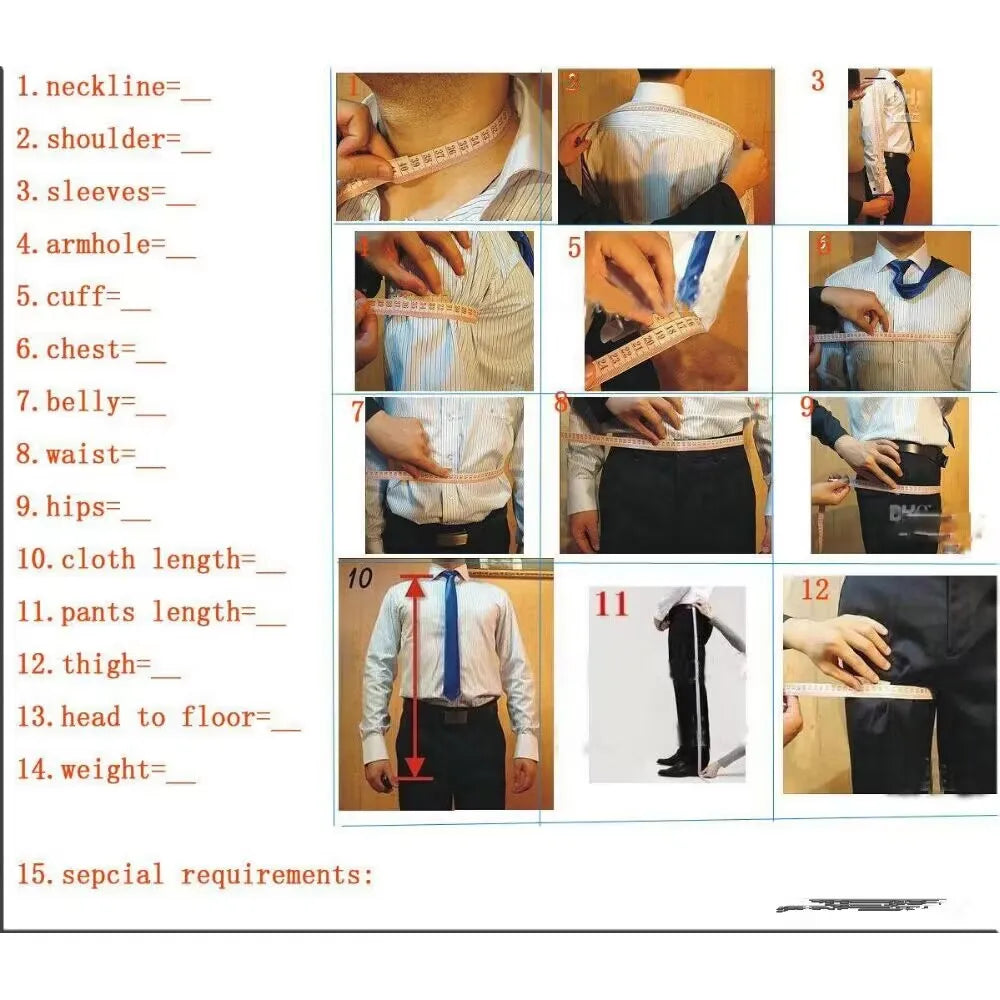 Fashion Gray Men Suits High-end Single Breasted Wedding Tuxedo Business Casual Office Male Suit Slim 2 Piece (Blazer+Pants)