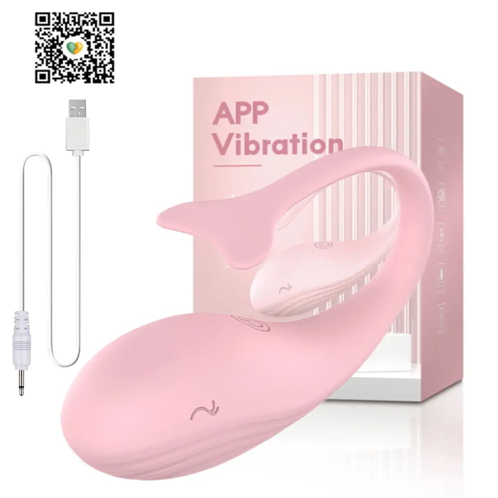 9 Speed APP Controlled Vaginal Vibrators G Spot Dildo Vibrating Egg Massager Wearable Stimulator Adult Sex Toys for Women Couple