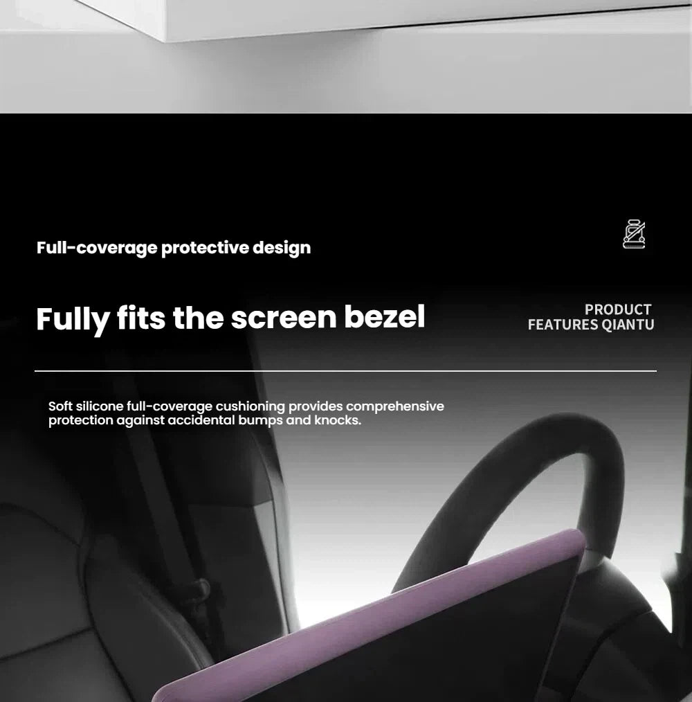 For Tesla Model Y/YL/3 Highland Center Console Wireless Charging Silicone Pad Cup Holder Mat Anti-slip black style accessories