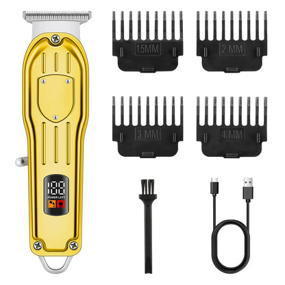 Hair Clippers Electric Razor Shavers for Men USB Rechargeable Clippers and Trimmer Beard Trimmer Barber Kit Professional Clipper