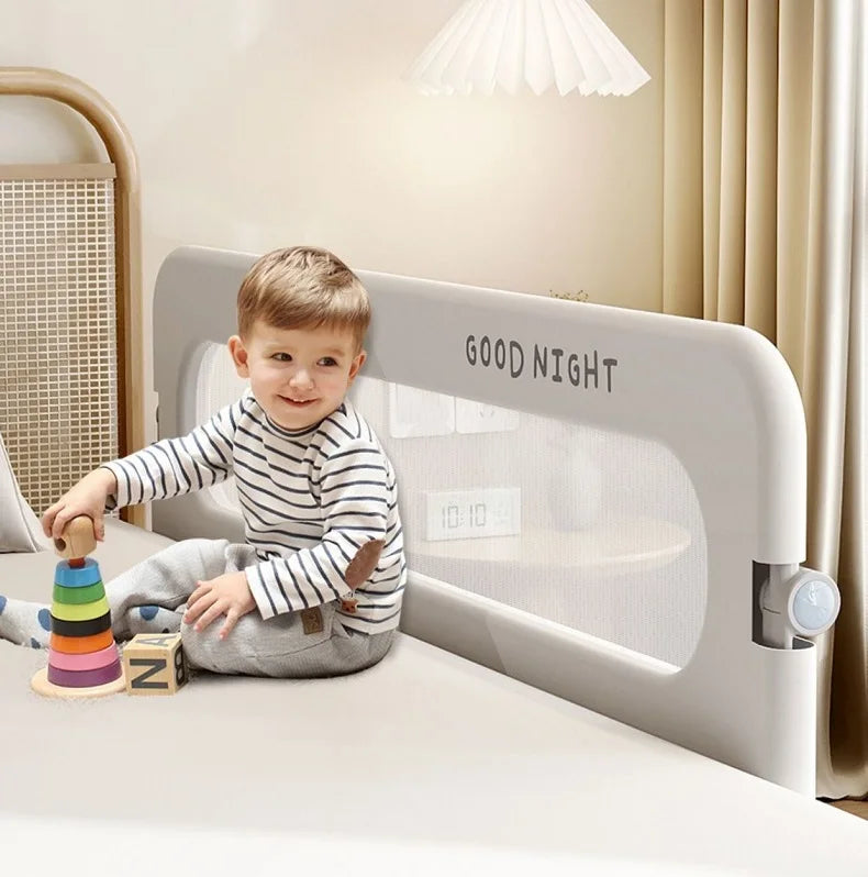 Baby Bed Rail Guardrail Safety Barrier Sleeping Prevent Falling Railings for Babies Crib Toddler Side Protective