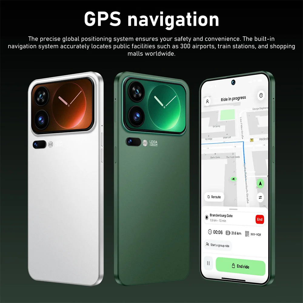New Smartphone 5G 7.3HD For M17 Pro Max Dual Sim Card 22G+2TB Cheap Cell Phone Android Smart Mobile Phones Unlocked 8000mAh