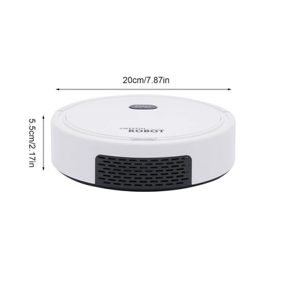 Robot Vacuum w/ Automatic Direction Change, 3-in-1 Fully Automatic Sweeping Robot Suction And Sweeping Mop Household
