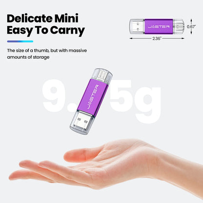 TYPE-C Pen Drive 128GB USB Flash Drive 64GB USB-C Memory Stick Creative Gift Pendrive 32GB U Disk 16GB for Phone USB Stick 8GB