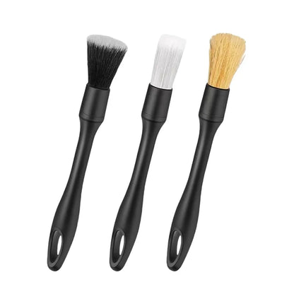 4-5PCS Car Detailing Brush Set Air Conditioning Vent Clean Crevice Sweep Dust Duster Auto Interior with Brush Car Wash Tool Set