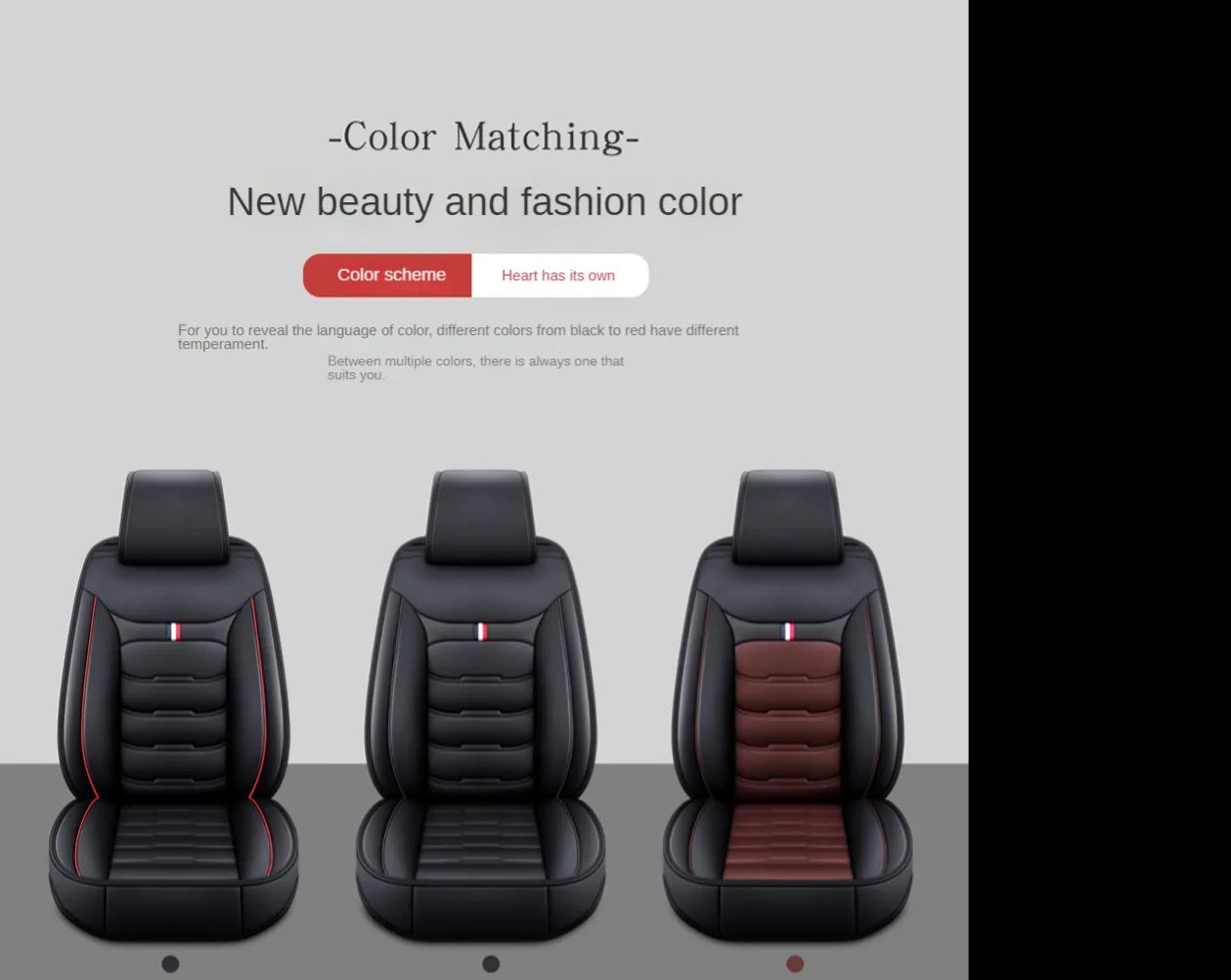 Universal Car Seat Cover for PEUGEOT All Car Models 206 307SW 308 407 408 508sw 208 2008 3008 4008 5008 Accessories Interior