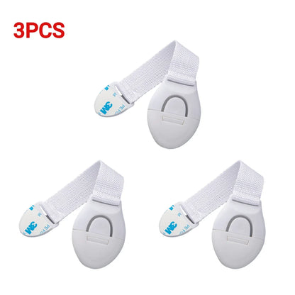 1-20PCS Child Safety Cabinet Lock Baby Security Protection Drawer Door Cabinet Lock Plastic Protection Kids Safety Door Lock