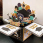 Pop Up 3D Greeting Card Paper Flowers Bouquet Postcard for  Birthday Mothers Father's Day Graduation Wedding Valentine's Day