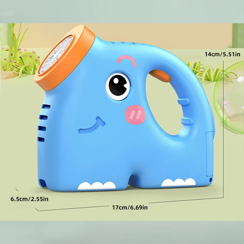 Elephant Electric Bubble Machine, Creating an Atmosphere for a Proposal, Stage Performance, with Lighting, Automatic Bubble Prod