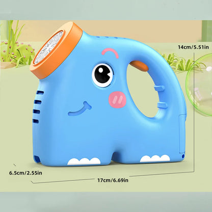 Elephant Electric Bubble Machine, Creating an Atmosphere for a Proposal, Stage Performance, with Lighting, Automatic Bubble Prod