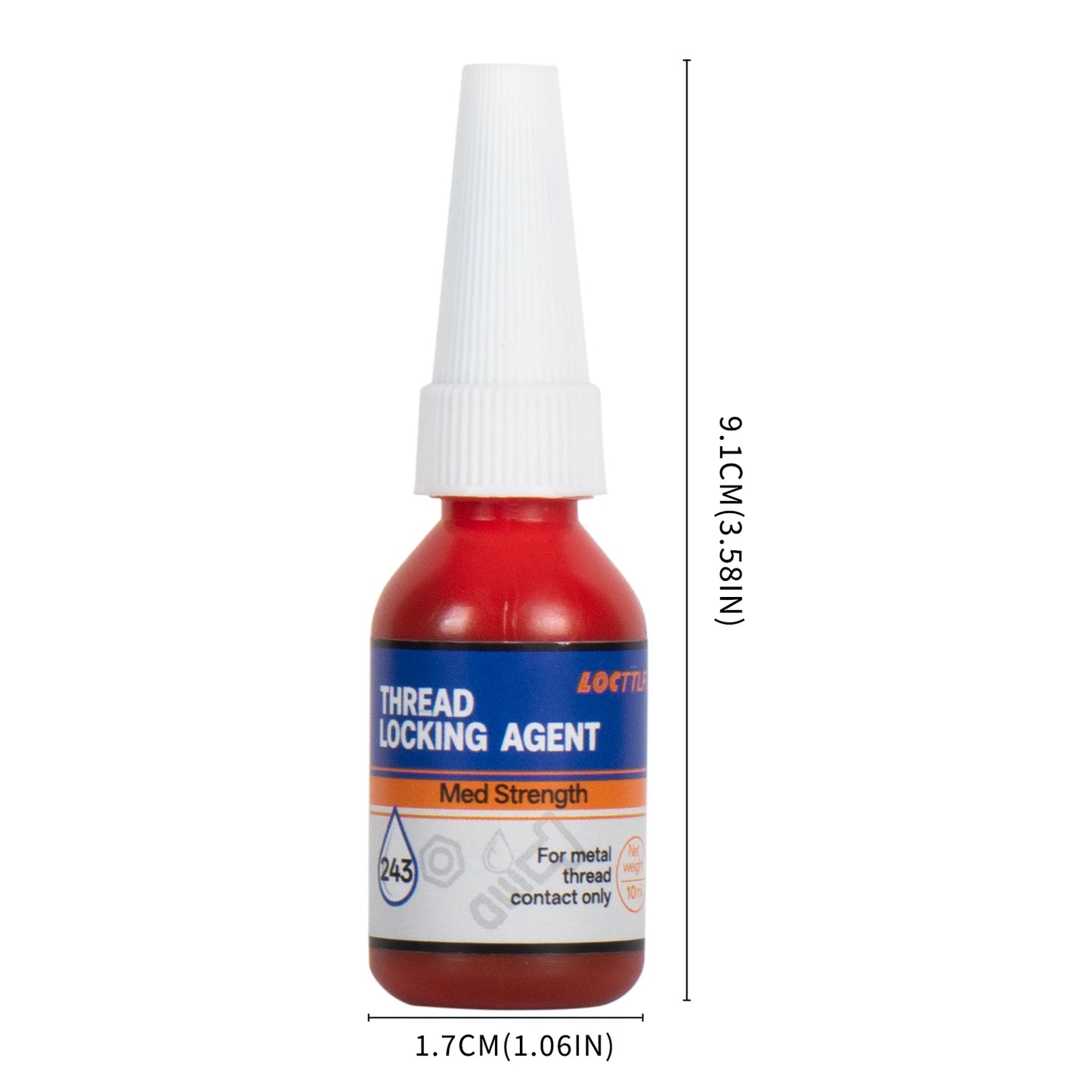 50ml Threadlocker 271Red High-Strength Thread Locker 243 Nuts-Bolts Locker Screw  Lock Tight Seal Fasteners Anaerobic Adhesive