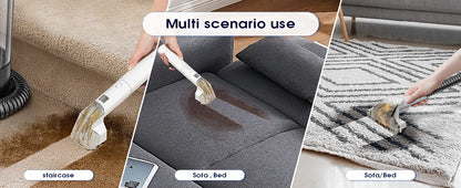 OMESER W07 15KPa Portable Carpet Cleaner Machine 600W Upholstery Cleaner Pet Special Stain Cleaner Powerful for Sofa Car Seat