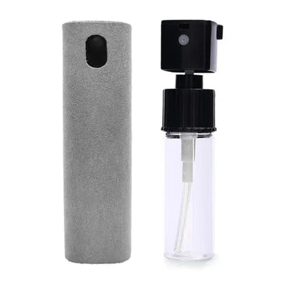 2-IN-1 Screen Dust Removal Microfiber Cloth Wipe Spray Bottle Set Laptop Tablet Mobile Phone Cleaning Tools Portable Cleaner