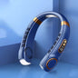 JKUOO Portable Neck Fan,Hands Free Bladeless Fan with LED 4 Cooling Plate,Personal Fan 4000mAh Battery USB Rechargeable